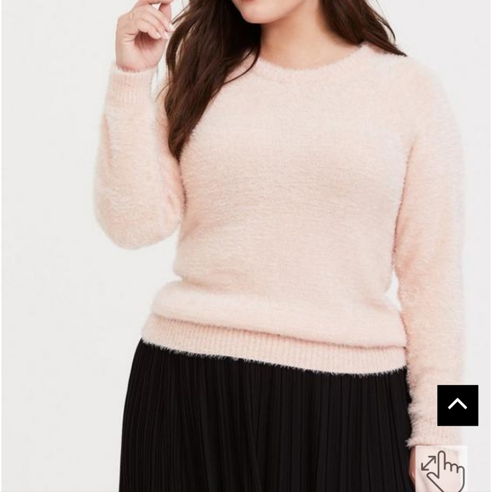 Torrid Fuzzy Pullover Sweater
